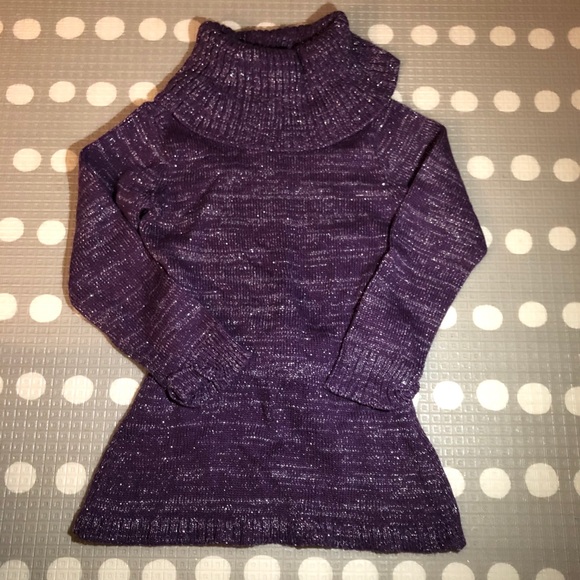 Cherokee, purple,girls sz 3T woven tunic style top - Picture 2 of 4
